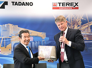 2019：Terex社からのDemagクレーン事業買収を発表