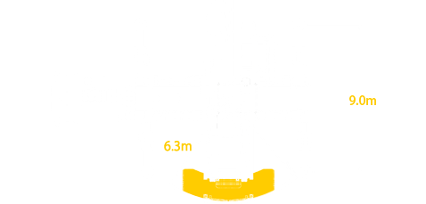 AR-7000N 側面、上面図2