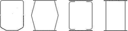 主なブーム断面