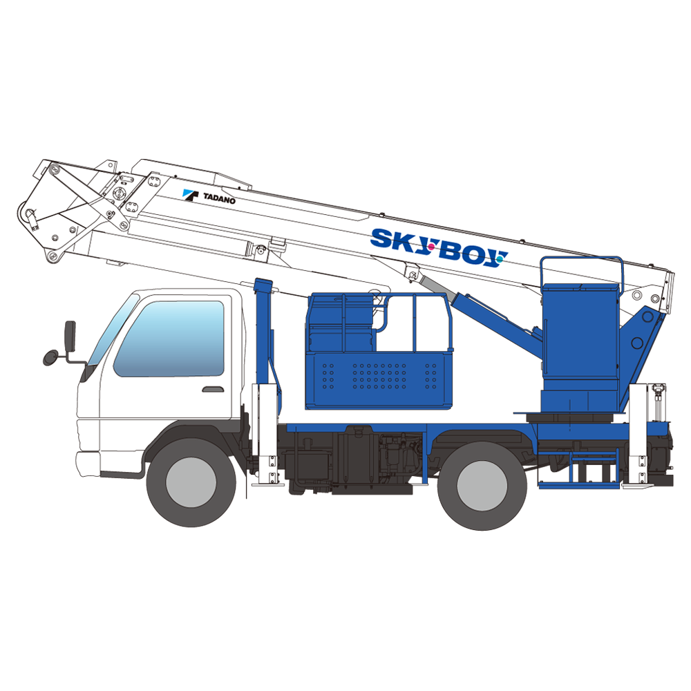 AT-100TT | スカイボーイ（トラック式） | 株式会社タダノ - 建設用