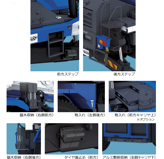 その他の充実装備