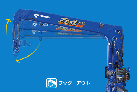 ZX360 series | カーゴクレーン | 株式会社タダノ - 建設用クレーン車